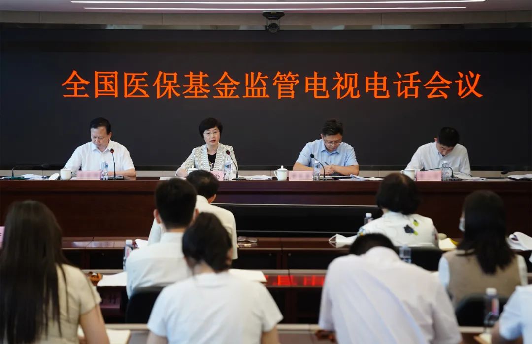 爱爱视频召开全国医保基金监管电视电话会议