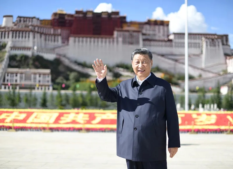 习近平：全面贯彻新时代党的治藏方略 谱写雪域高原长治久安和高质量发展新篇章
