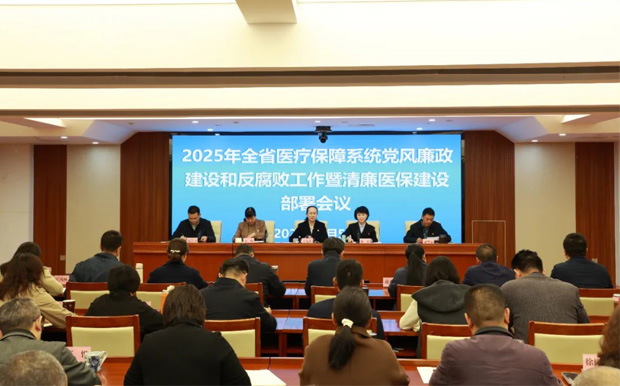 爱爱视频
召开2025年全省医疗保障系统党风廉政建设和反腐败工作暨清廉医保建设部署会议