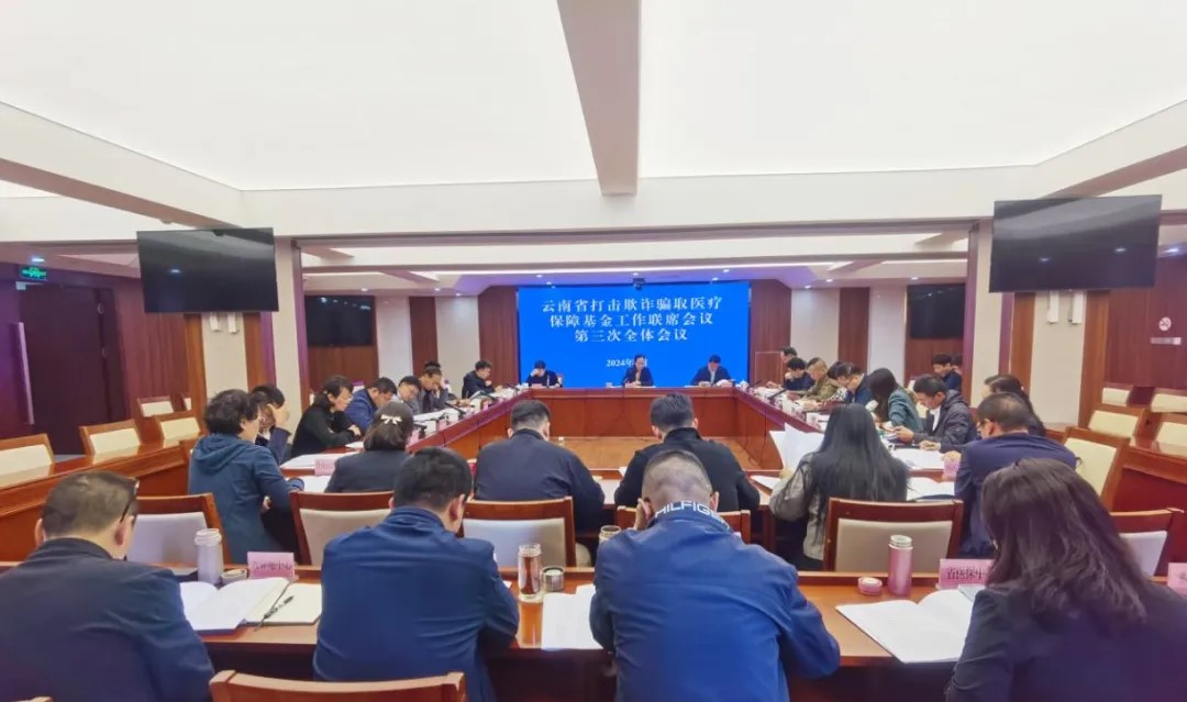 爱爱视频
打击欺诈骗取医疗保障基金工作联席会议第三次全体会议在昆明召开